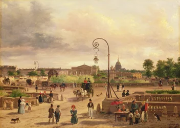 La Place de la Concorde en 1829